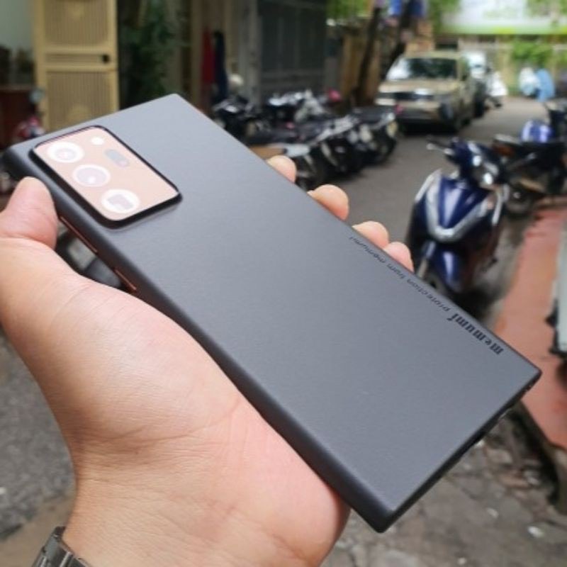 Ốp lụa siêu mỏng cho Samsung Note 20 , Note 20 Ultra , Note Series chính hãng Memumi
