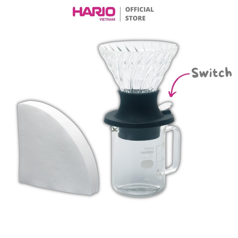 Hario Immersion Dripper Switch Server Set SSD-5012-B