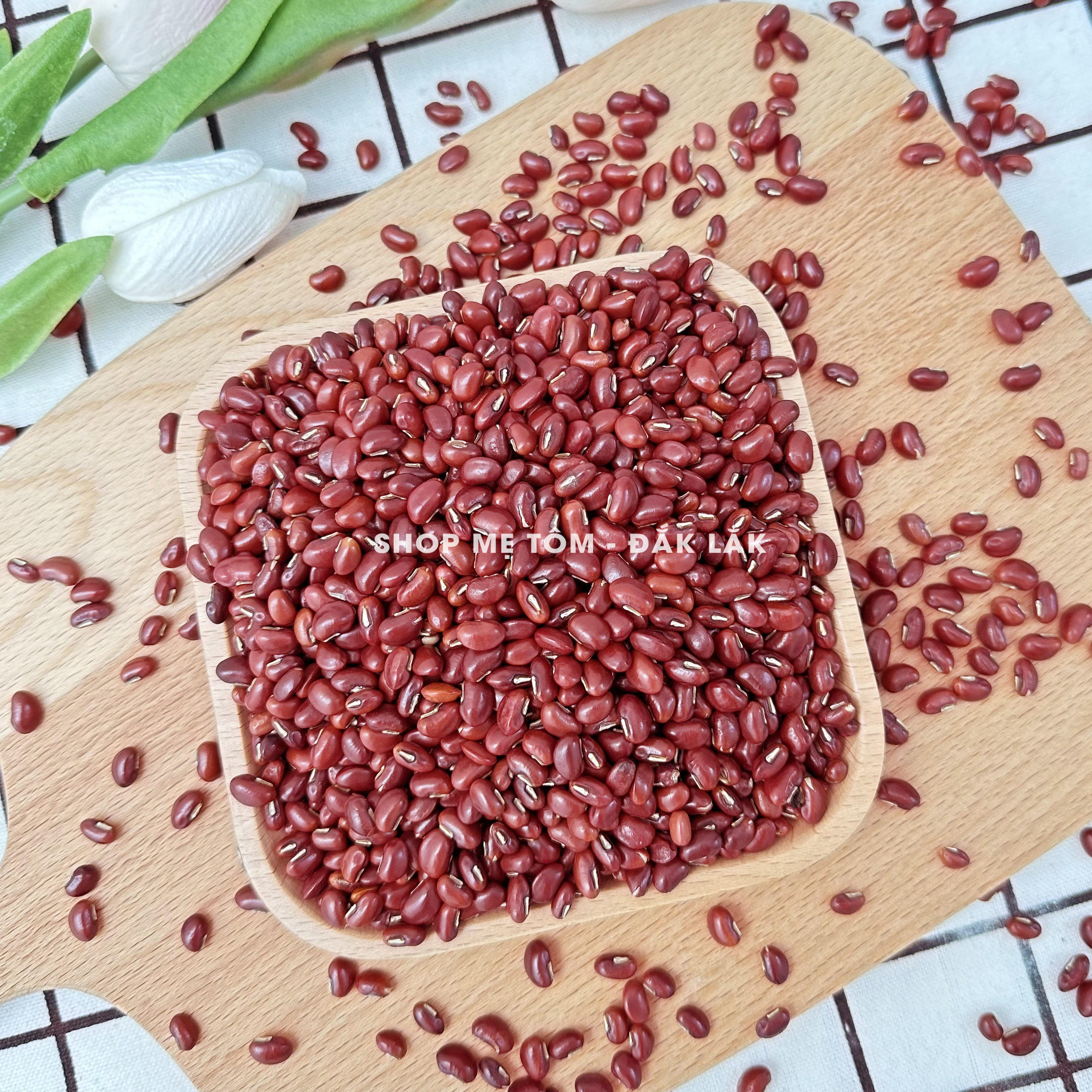 500GRAM ĐẬU ĐỎ RANG MỘC (TRÀ ĐẬU ĐỎ)