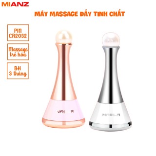 Máy massage mặt ion cầm tay, Matxa làm đẹp trẻ hóa nâng cơ da mặt - Tặng Pin dự phòng, BH 3 tháng - Kaizo Mart thumbnail
