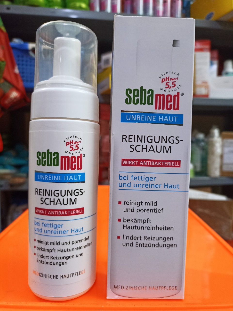 SỮA RỬA MẶT SEBAMED 150ml của Đức