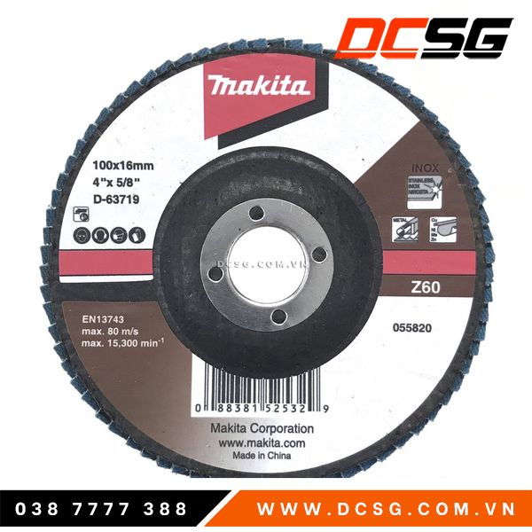 Nhám xếp 100mm Z60 Makita D-63719
