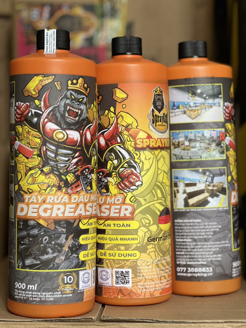 Tẩy Rửa Dầu Mỡ Đa Năng Sprayking Degreaser 900ml