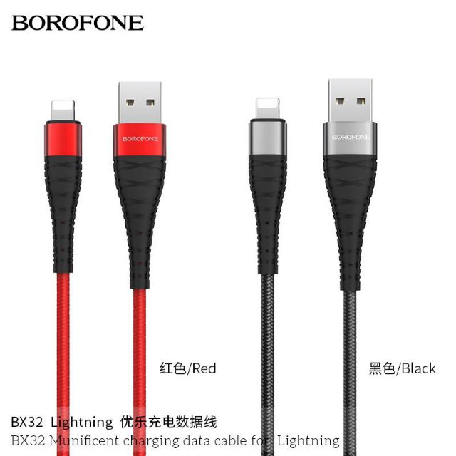 Cáp Sạc Nhanh Borofone bx32 Cho Iphone Micro  Type C