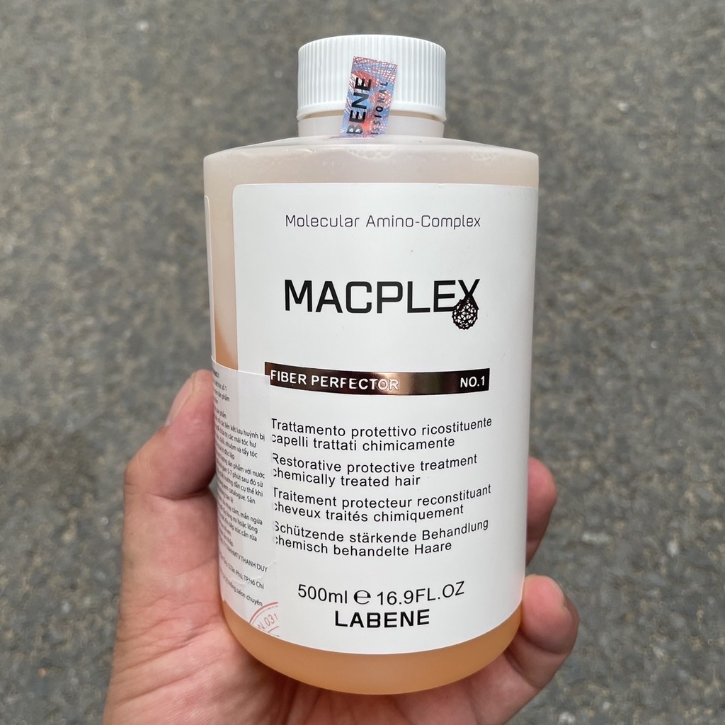 [HCM]Phục hồi hàn gắn cấu trúc tóc MACPLEX Fiber Perfector No.1 LABENE 500ml
