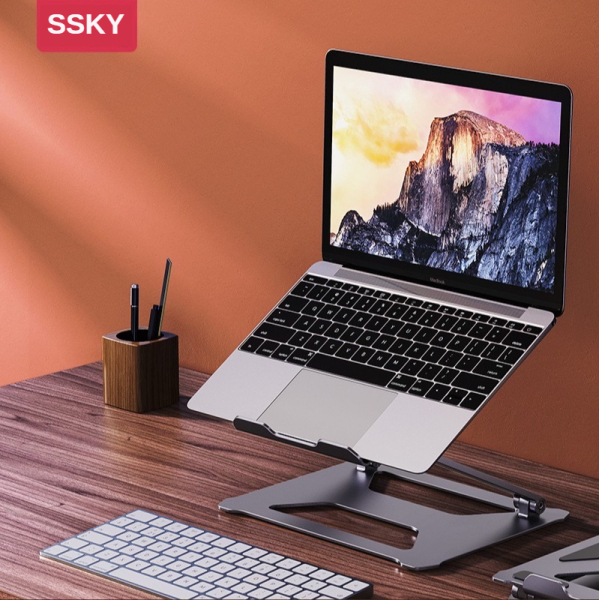 Bảng giá SSKY,Giá đỡ laptop, giá đỡ máy tính bảng, chất liệu hợp kim nhôm, siêu chịu lực, tản nhiệt tốt, xoay 180 ° Phong Vũ