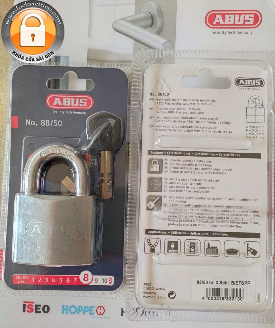 Khóa Đồng ABUS Cao Cấp 88/50 Series