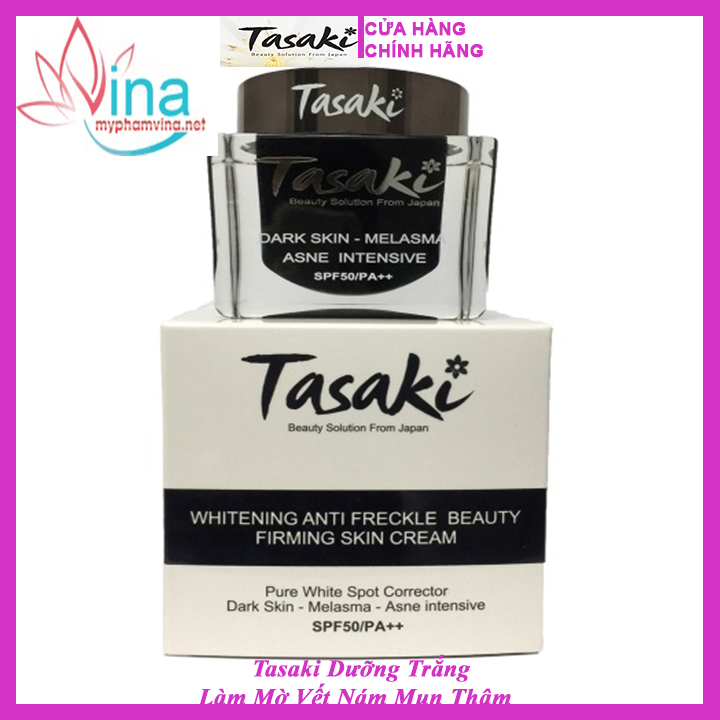 [HCM]KEM TASAKI DƯỠNG TRẮNG LÀM MỜ VẾT NÁM MỤN THÂM 25GR