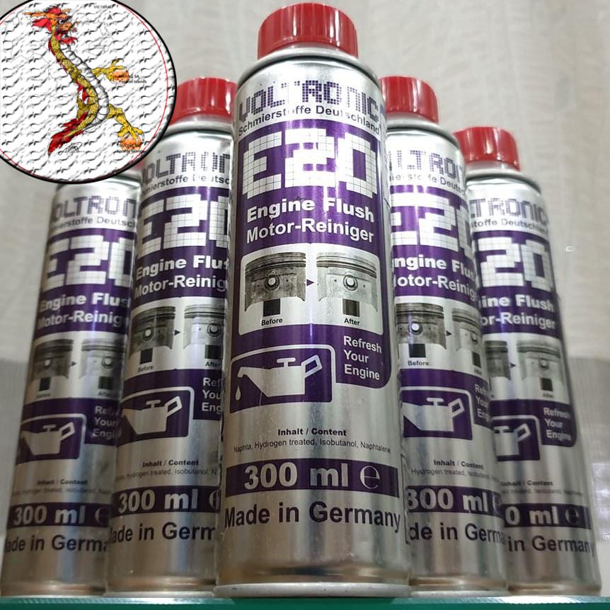 Súc rửa động cơ Voltronic E20 Engine Flush, Dung dịch vệ sinh dộng cơ khoang máy Voltronic E20 Engine Flush