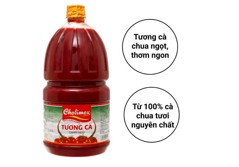 Tương cà Cholimex chai 2.1kg