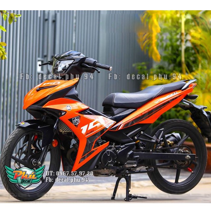 Tem rời Ex 150 Y15 Zr Xe Cam (P)|Mẫu mã đa dạng|Chi tiết sắc nét|Nhận làm Tem rời theo Yêu Cầu