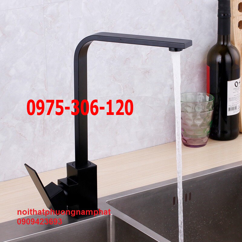 [HCM](NANO 5 LỚP CHỐNG TRẦY) Vòi Rửa Chén Bát Nóng Lạnh INOX 304 phủ nano N4003 NANO FOTAR Quay 360 độ VÒI NANO