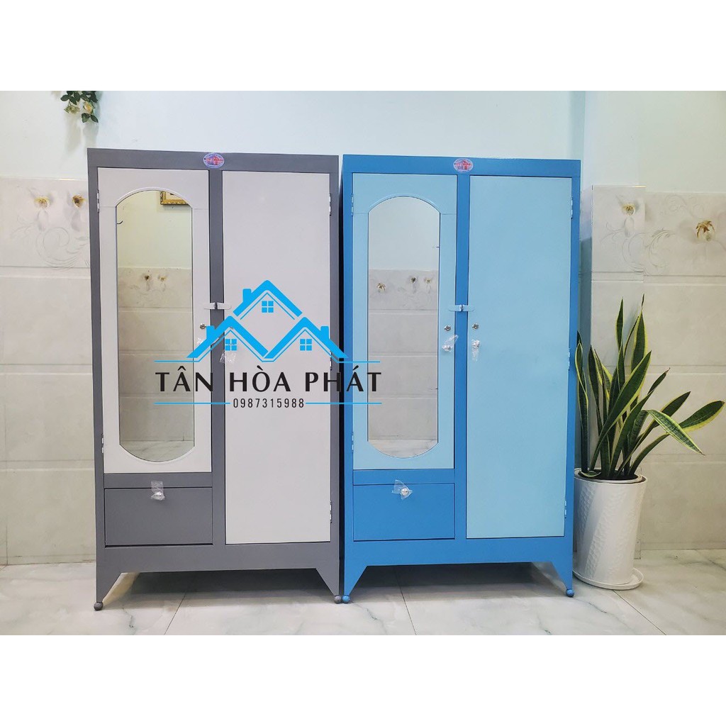 Tủ sắt giá rẻ cao 1m6 miễn phí giao hàng, lắp ráp tận nơi tại Hồ Chí Minh, xưởng nhà bao giá tốt