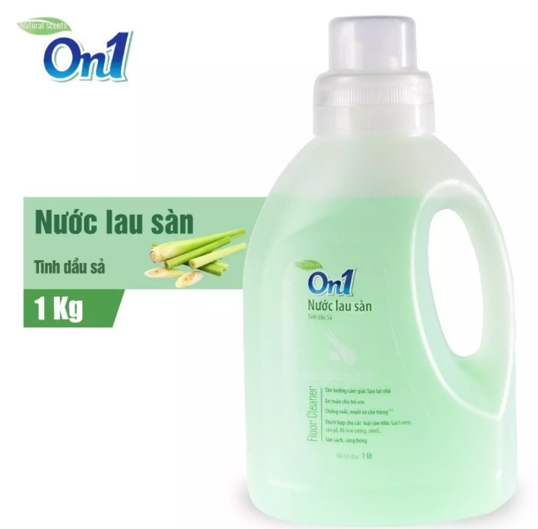 Nước Lau Sàn On1 Tinh Dầu Sả 1 Lít