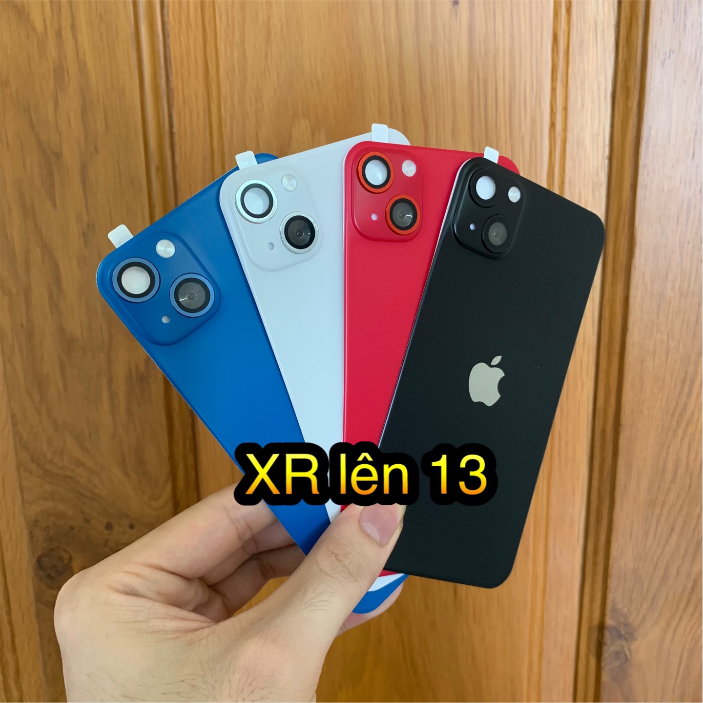 (XR) Dán lưng độ giả sang trọng cho IPHONE XR lên iphone 13