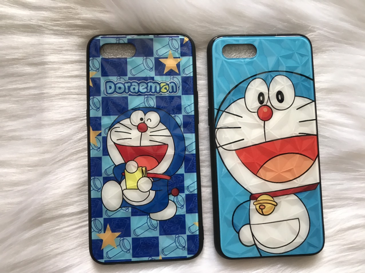 Ốp lưng 3D kim cương Doraemon Oppo A1k/ Realme C2