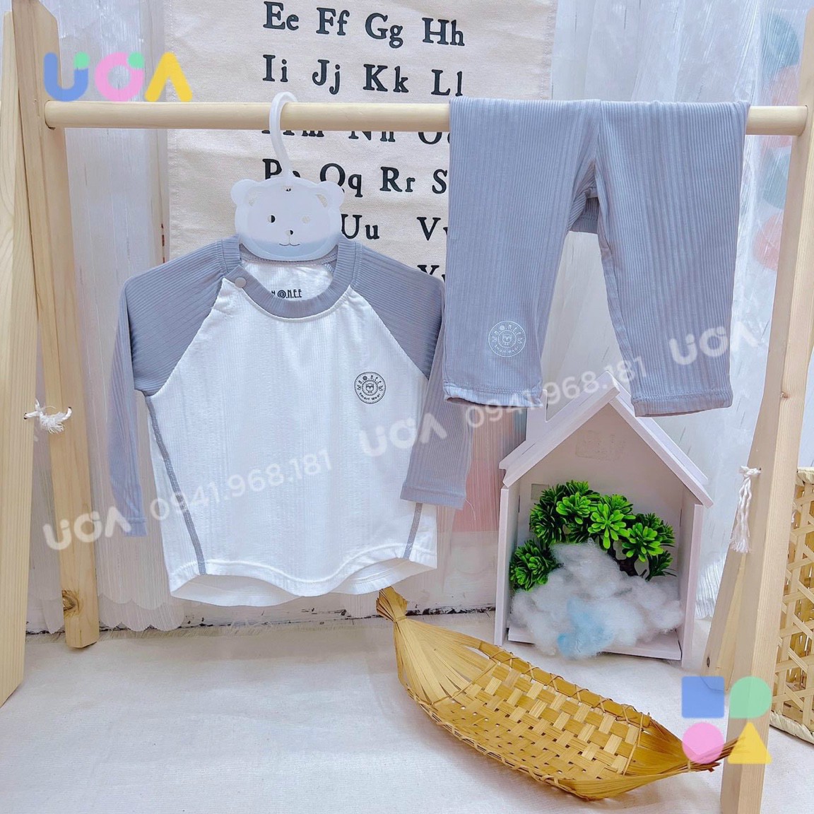 Bộ dài tay modal Hrnee 9m -4y