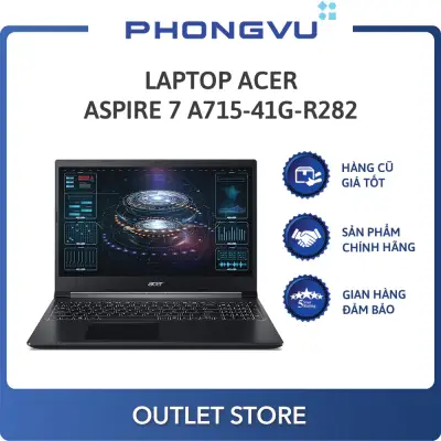 Laptop Acer Aspire 7 A715-41G-R282 (NH.Q8SSV.005) (AMD Ryzen 5 3550H) (Đen) - Laptop cũ