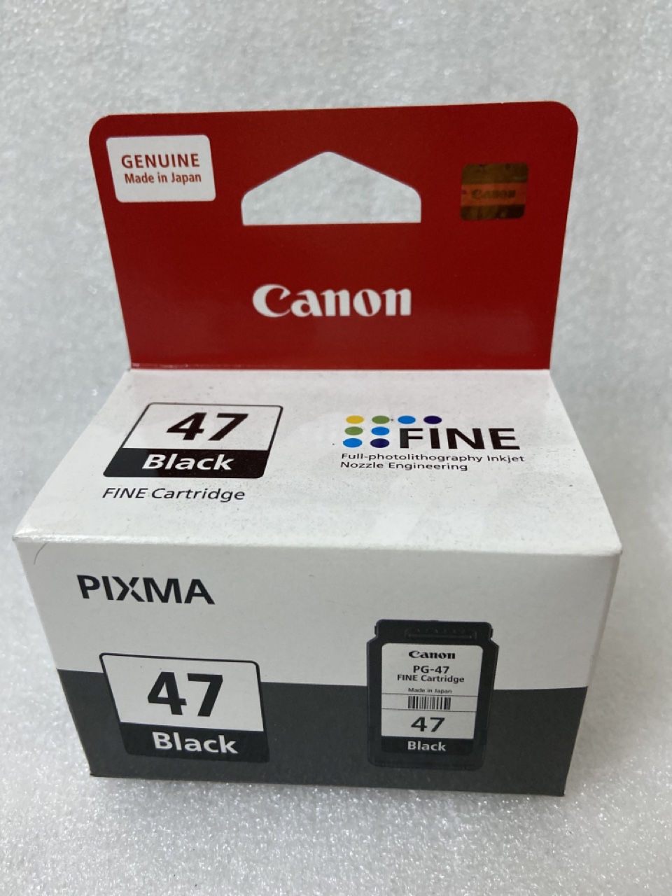 [HCM]Mực in phun CANON PG47 (Đen) - hàng chính hãng - DÙNG CHO MÁY IN CANON E400 E460 E480