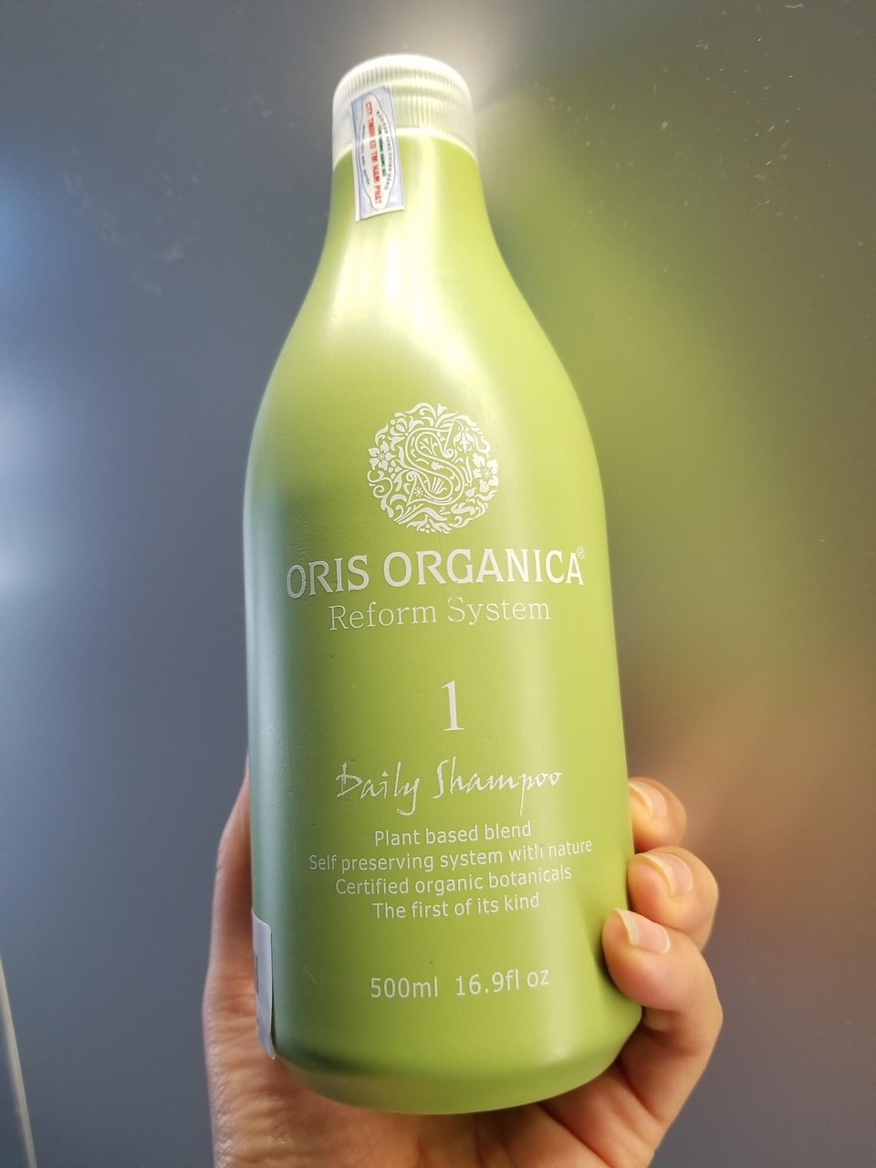 Bộ Dầu Gội-Dầu Xả Oris Arganica Tinh Chất Lúa Mạch 500ml
