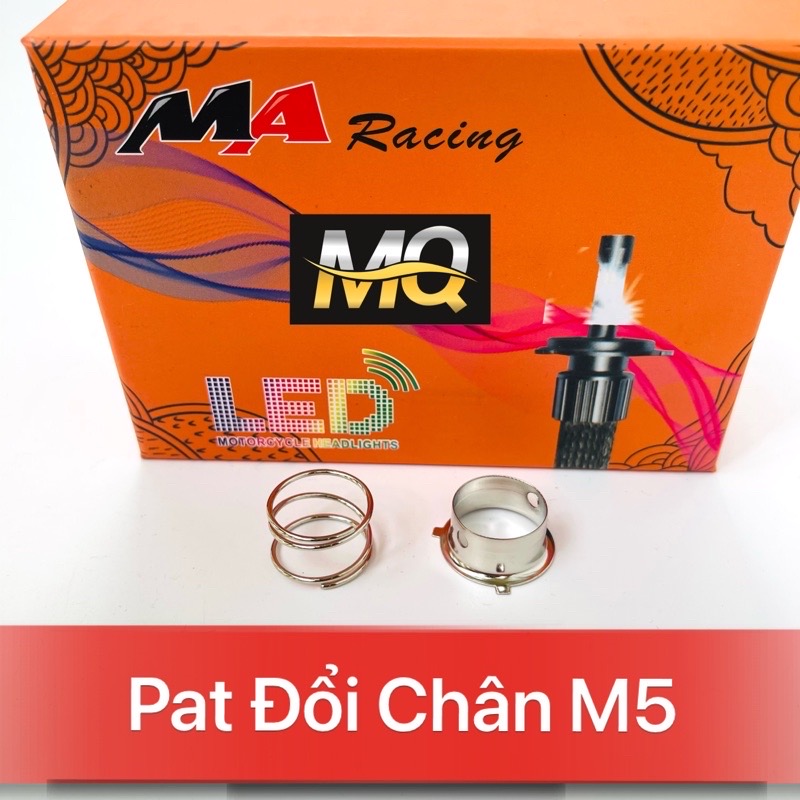 ĐÈN PHA LED CYT 3 TIM MA RACING LED H4 M5 ĐÈN PHA LED XE MÁY (GIÁ 1 BÓNG)