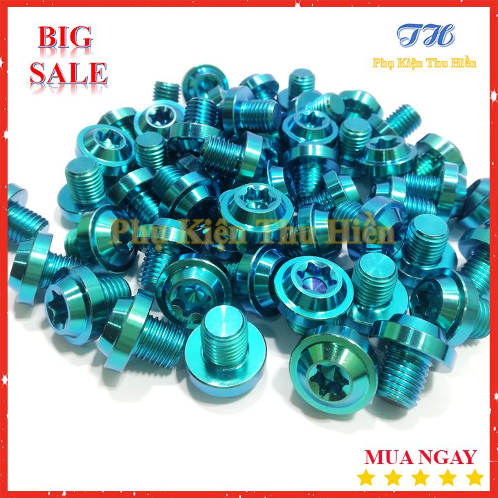 [HCM]Ốc GR5 10li10 Đầu Dù Gắn Chân Gương Xe Máy (Giá 1 con)