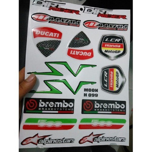 Bộ Tem Nổi DUCATI Obrembo