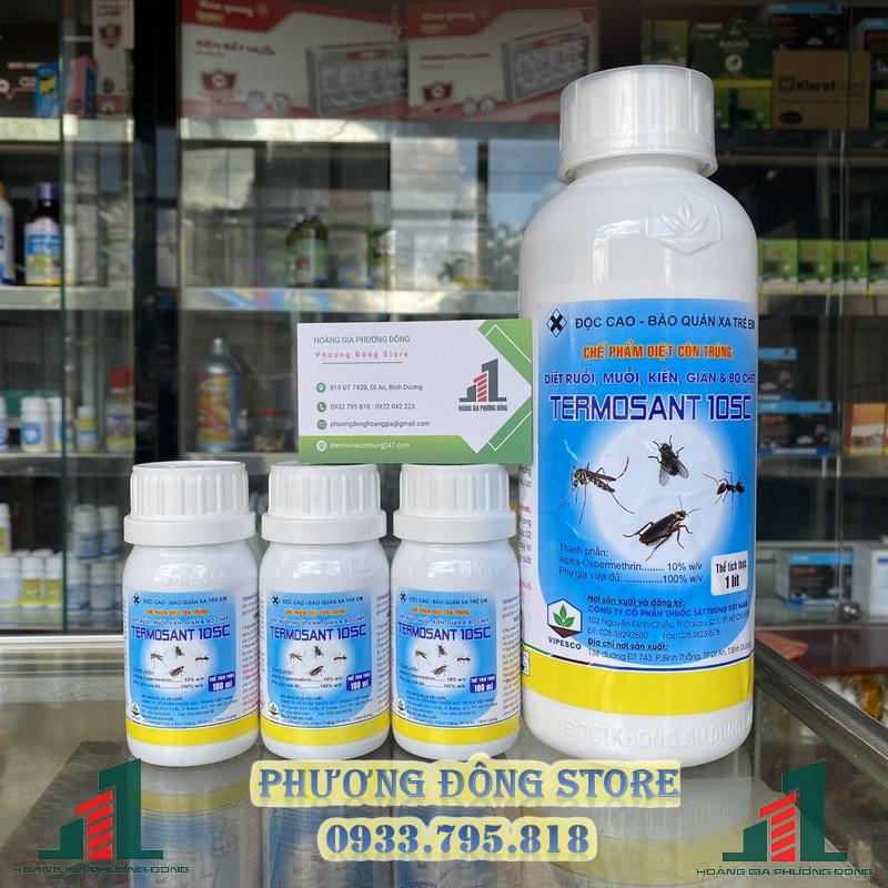 Thuốc diệt muỗi và côn trùng TERMOSANT 10SC - 100ML
