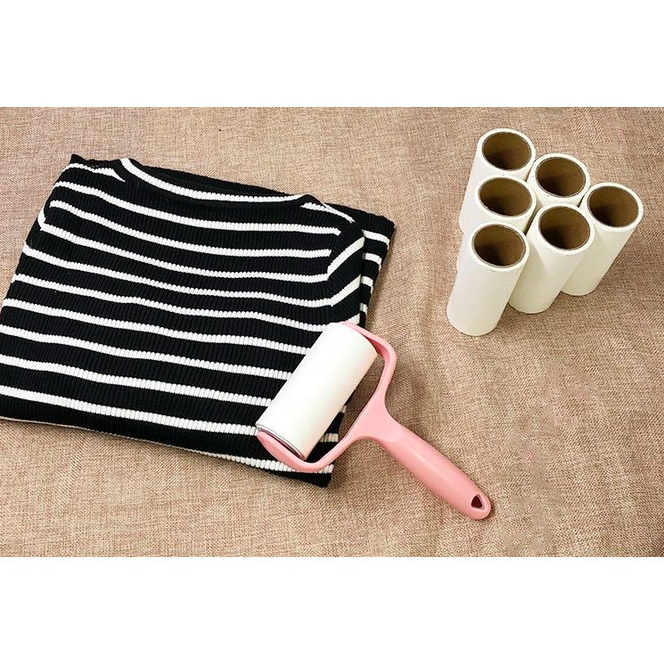[COMBO 5-10 LÕI LĂN 10cm/16cm] (60 Tờ) Lõi lăn bụi thay thế - dành cho cây lăn bụi quần áo