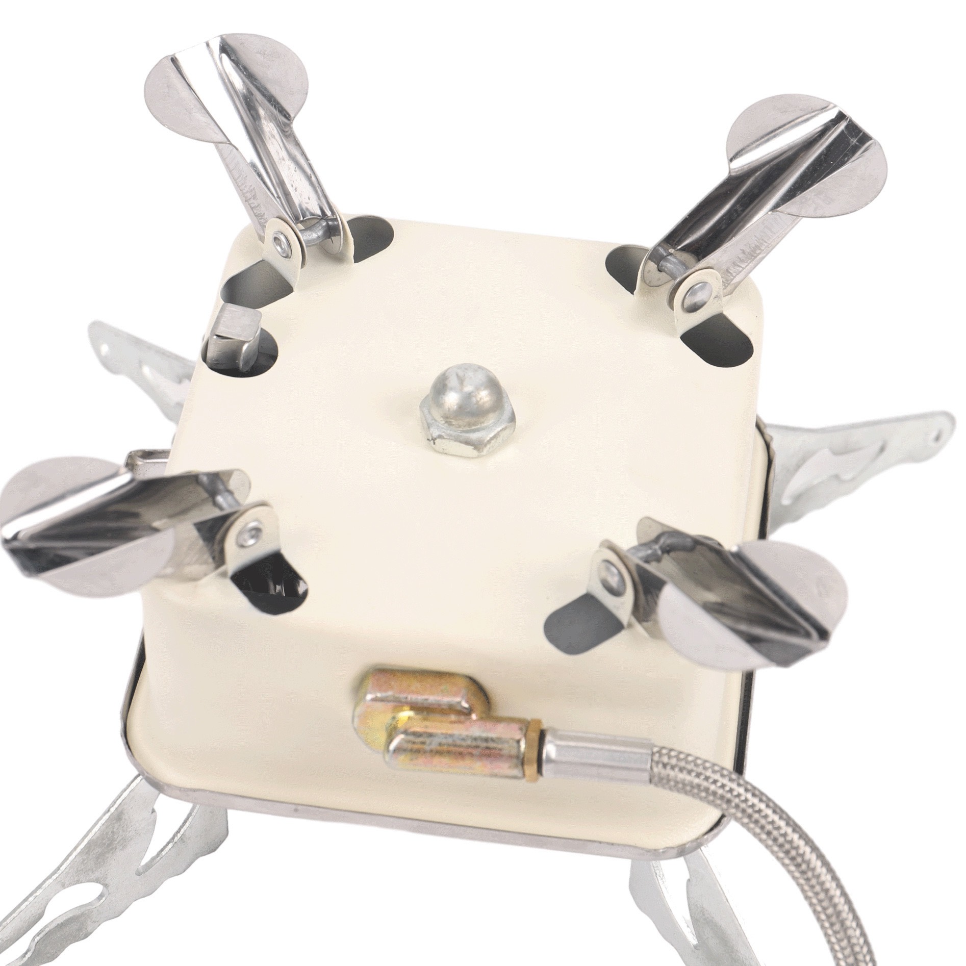 Bếp gas du lịch mini xếp gọn hợp kim thép cao cấp,van đánh lửa tự động điều chỉnh an toàn ( MẪU MỚI 2024 )