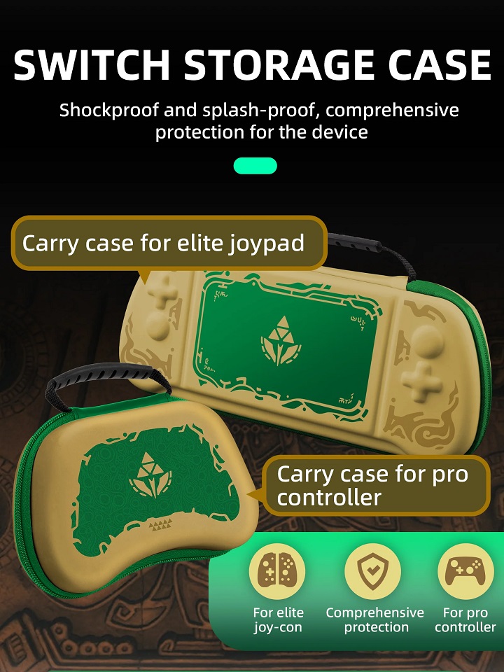 Bao đựng máy Joypad Zelda cho Nintendo Switch IINE L824