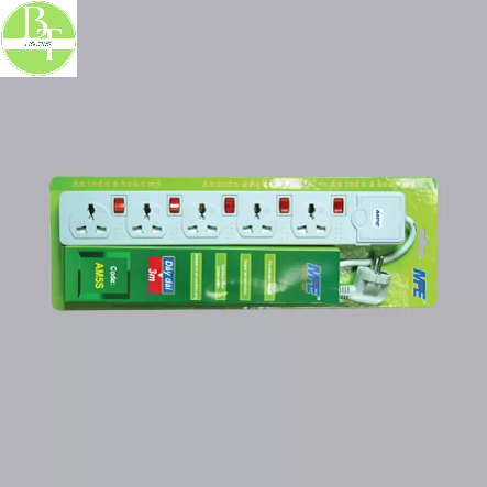 Ổ CẮM DI ĐỘNG ĐA NĂNG 5 Ổ MPE (AM5S)