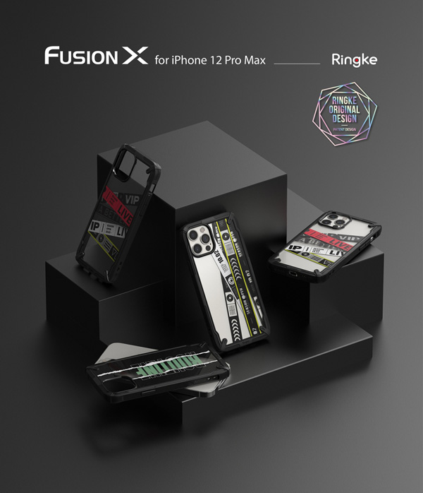 Ốp lưng iPhone 12 Pro Max / 12 Pro / 12 / 12 Mini Fusion X Design