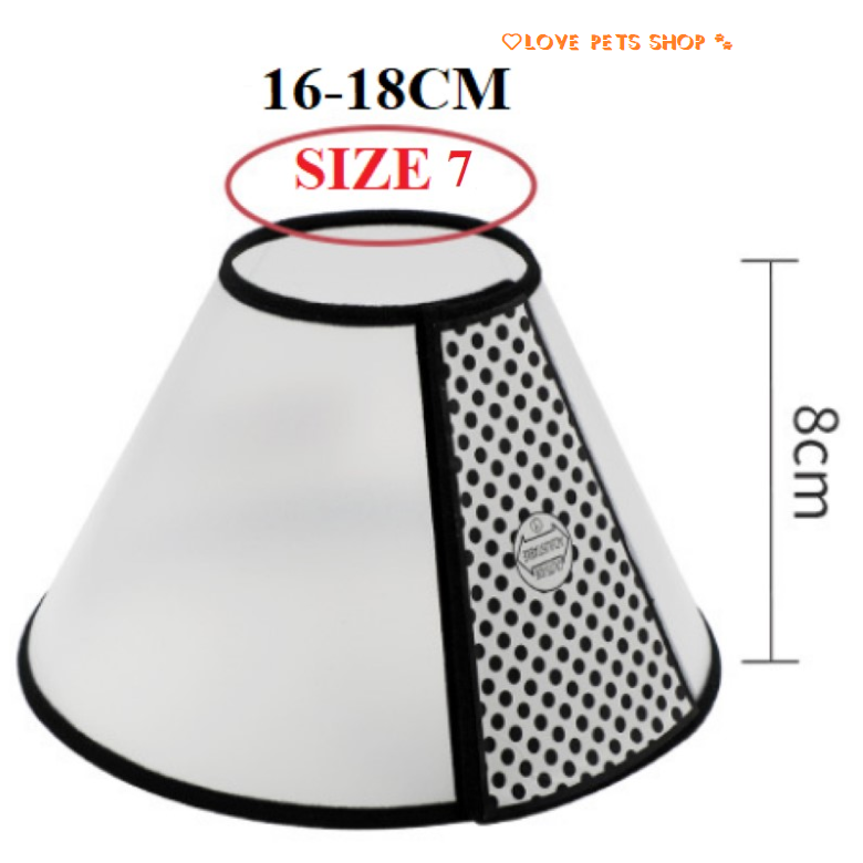 Vòng cổ chống liếm cho Chó Mèo, loa chống liếm - Love Pets Shop
