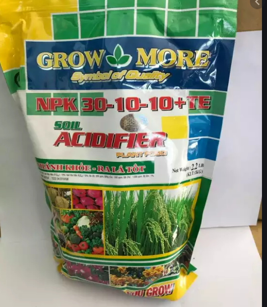 Phân bón lá 30-10-10+TE 1KG Growmore Mỹ chuyên dùng cho hoa phong lan