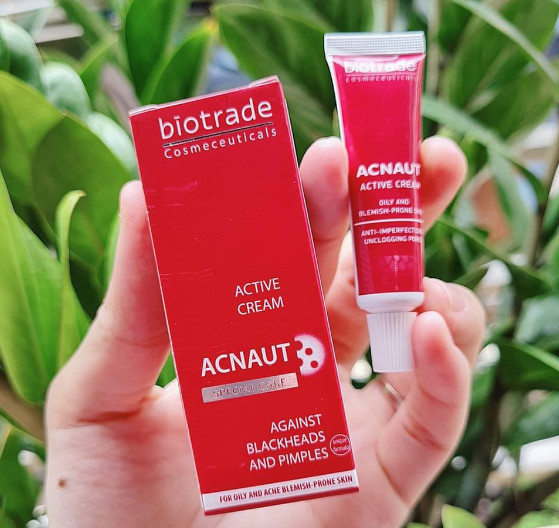 KEM GIẢM MỤN HOẠT TÍNH BIOTRADE ACNAUT ACTIVE CREAM 15ml