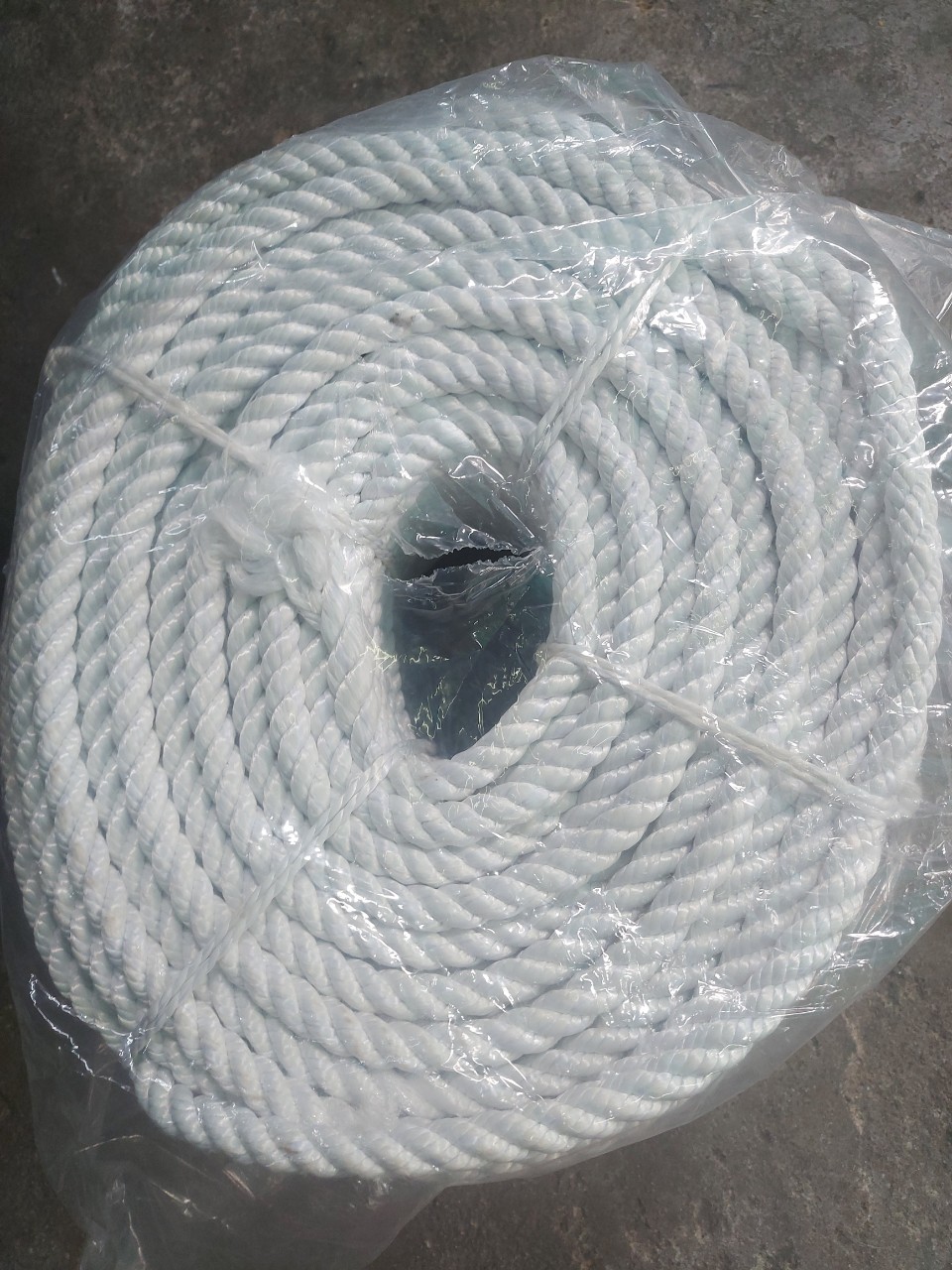 1kg dây thừng trắng 4mm, 6mm, 8mm, 10mm