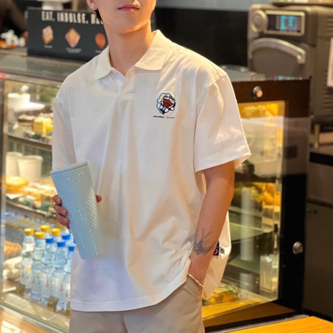 [Hoàn Tiền 15%] Áo Thun Polo Levents Doraemon Unisex Nam Nữ