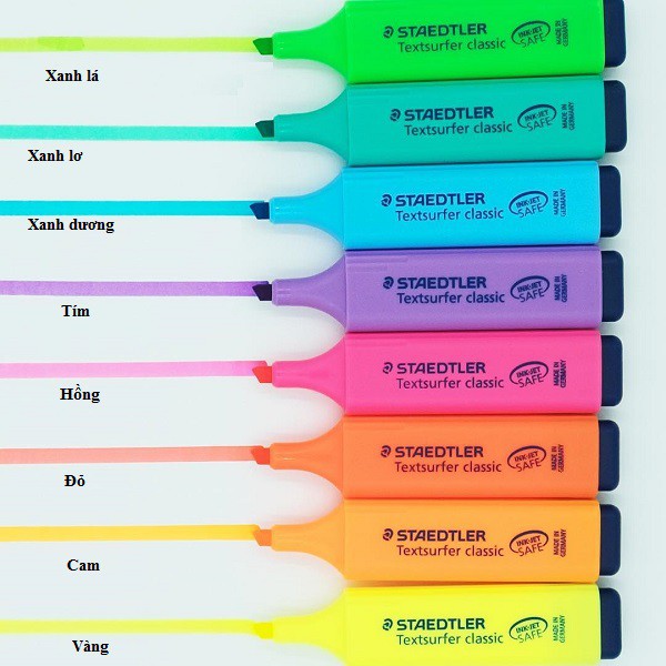 Bút hightlight Textsurfer classic 364-Dụng cụ vẽ Tâm Tâm