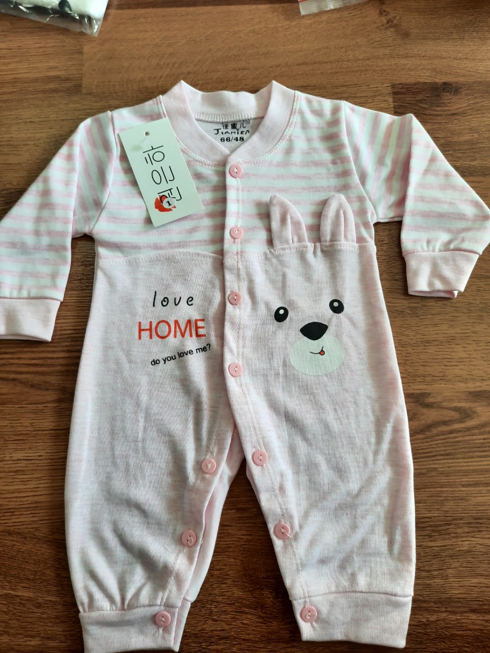 Body liền thân cotton dài tay quảng châu