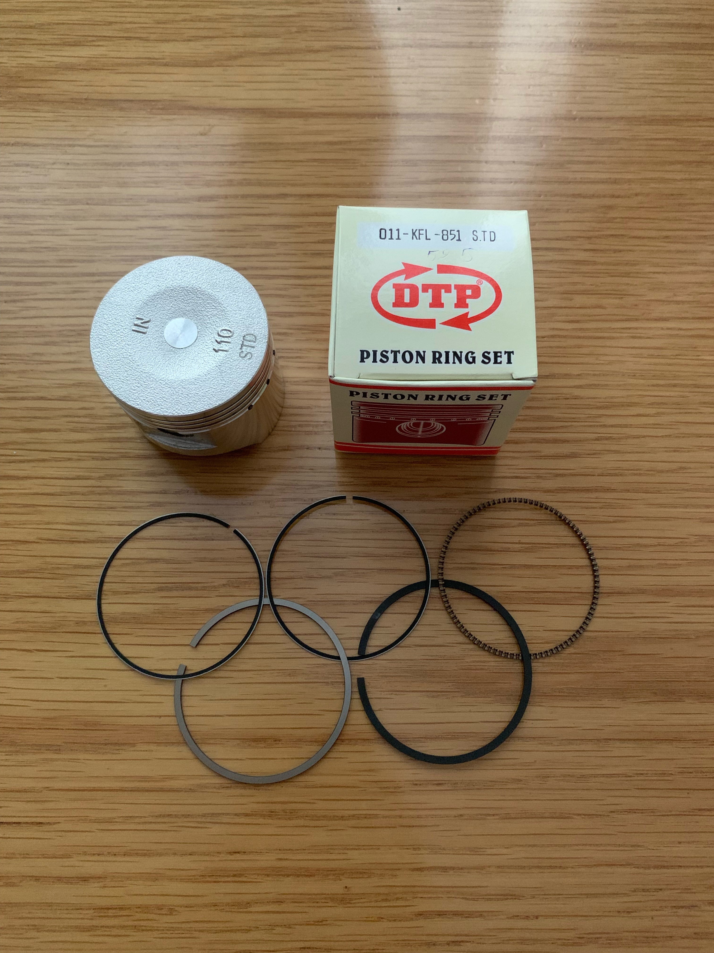 [HCM]Piston bạc dành cho xe HONDA WAVE 52.5 (Cos 0-4)