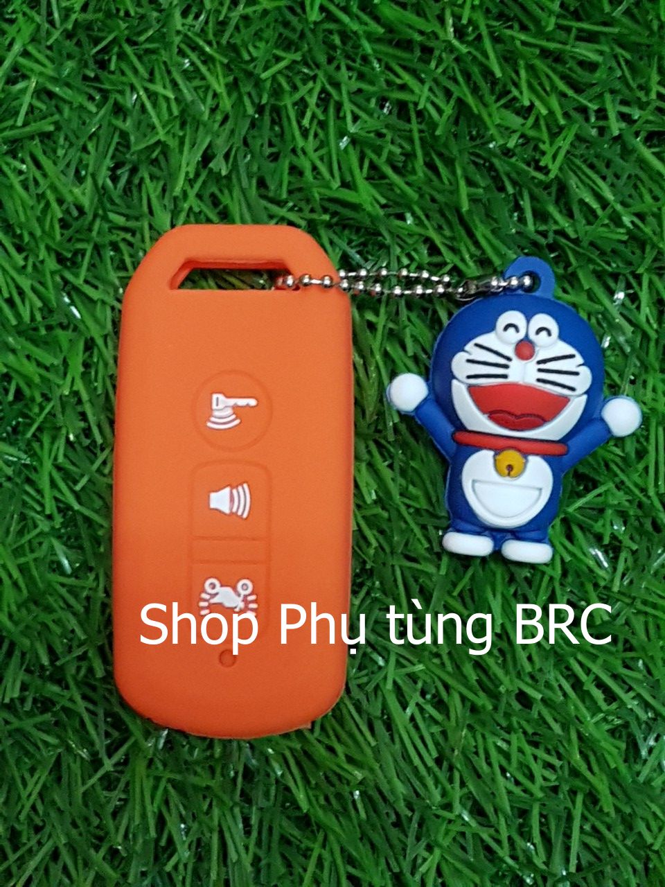 Bao da chìa khóa  SMARTKEY 3 nấc công tắc DORAEMON