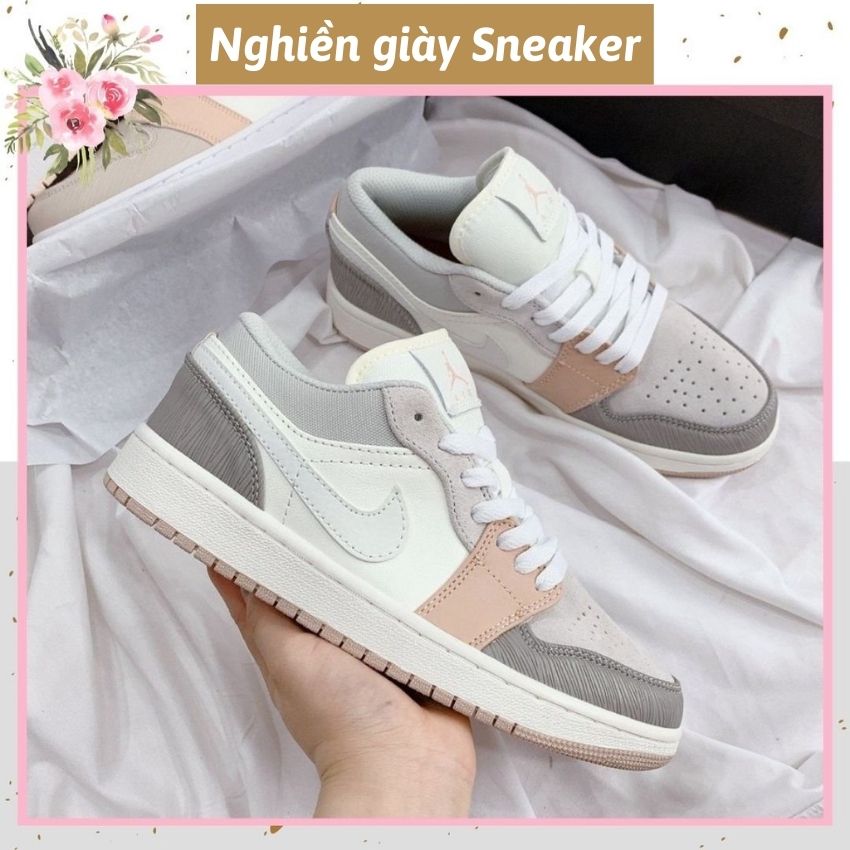 Giày jordan 1 milan low, giày thể thao jordan 1 low milan cổ thấp đầy đủ bill + box