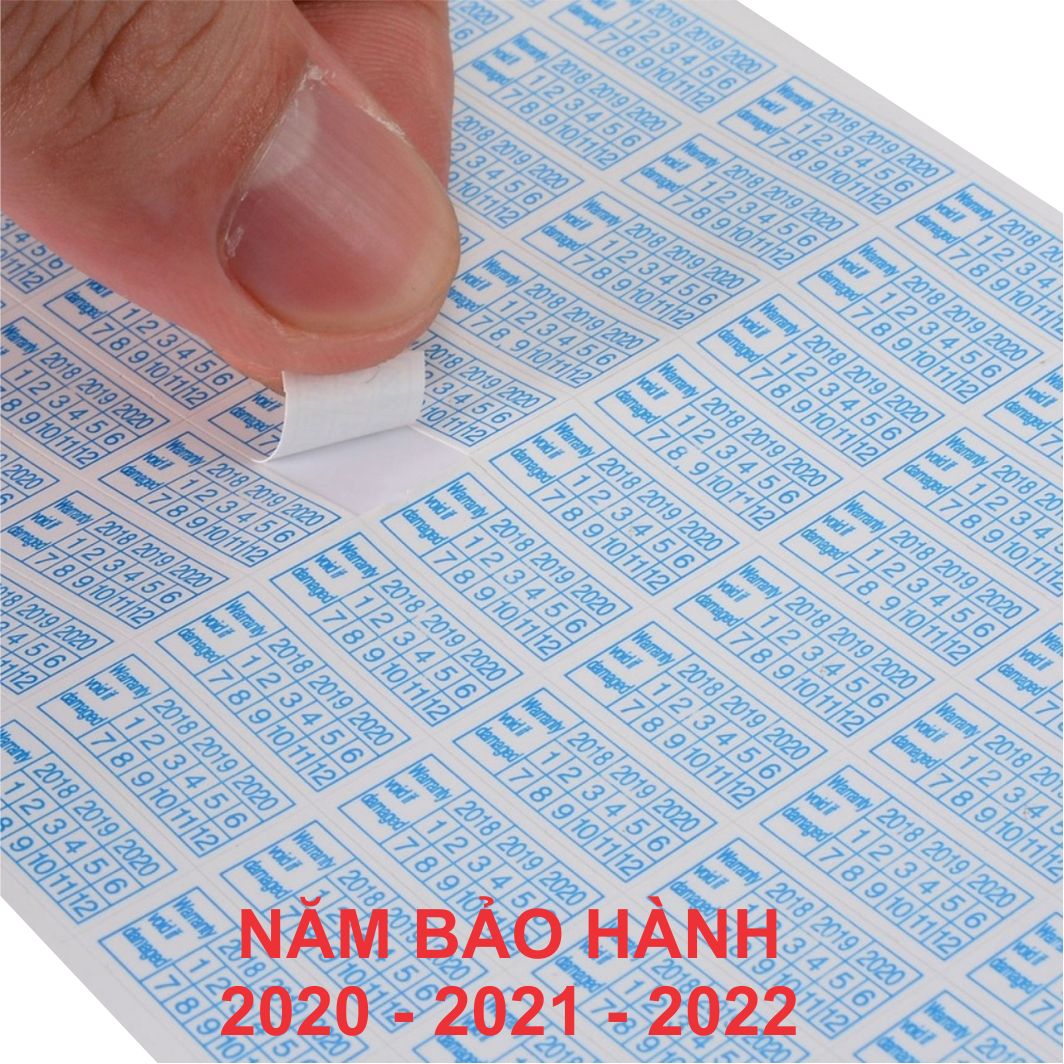 Bộ 150 tem vỡ in sẵn bảo hành sản phẩm