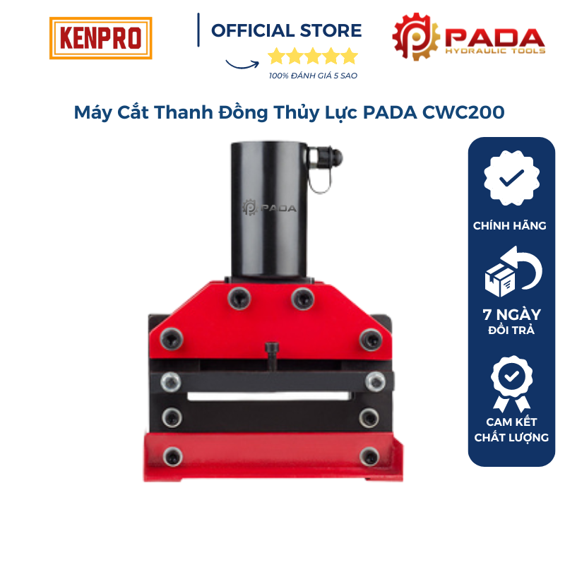 Máy cắt thanh đồng thủy lực CWC200
