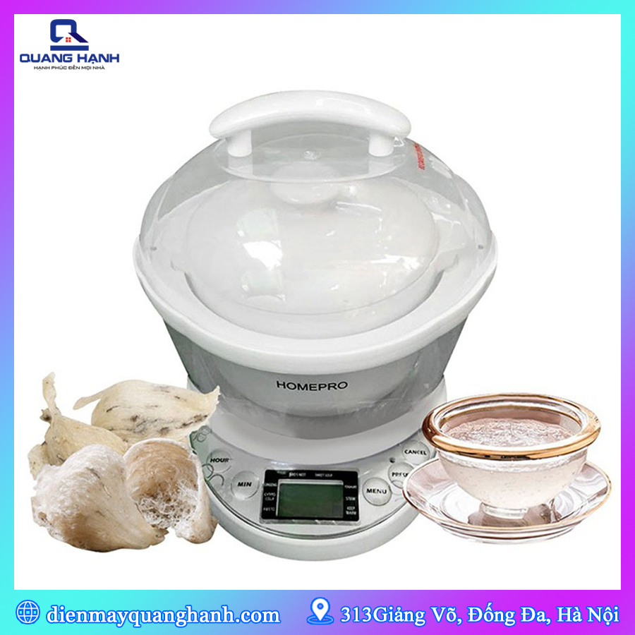 Nồi chưng yến điện tử mini Homepro HP-7M (0.7 lít)