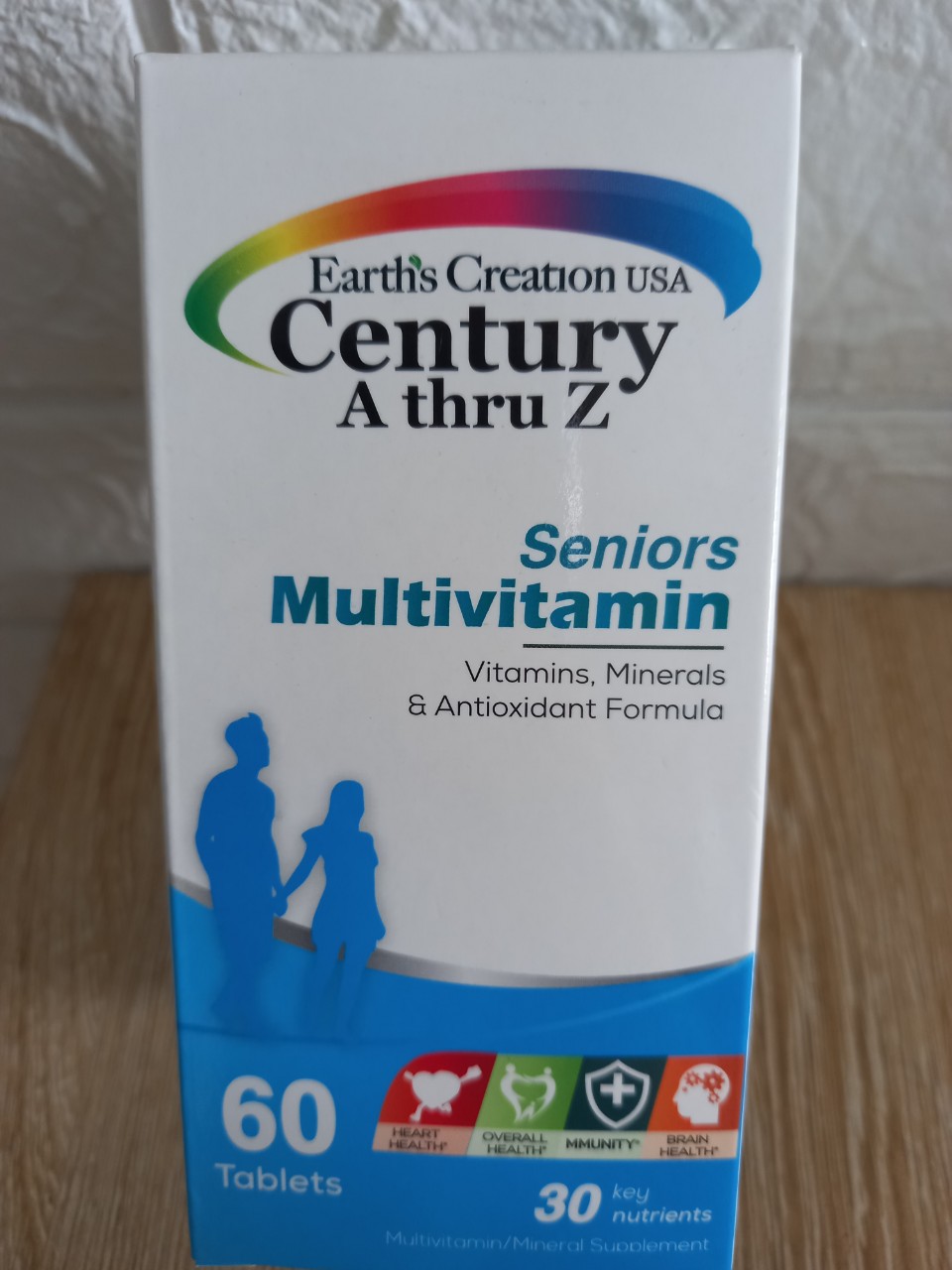 Viên uống bổ sung vitamin và khoáng chất CENTUZY Senior LỌ 60 viên