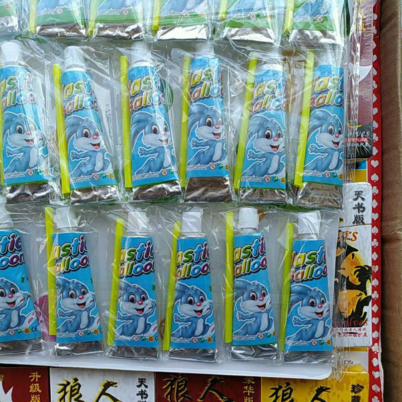 Vỉ 24 lọ keo thổi bóng loại to đẹp