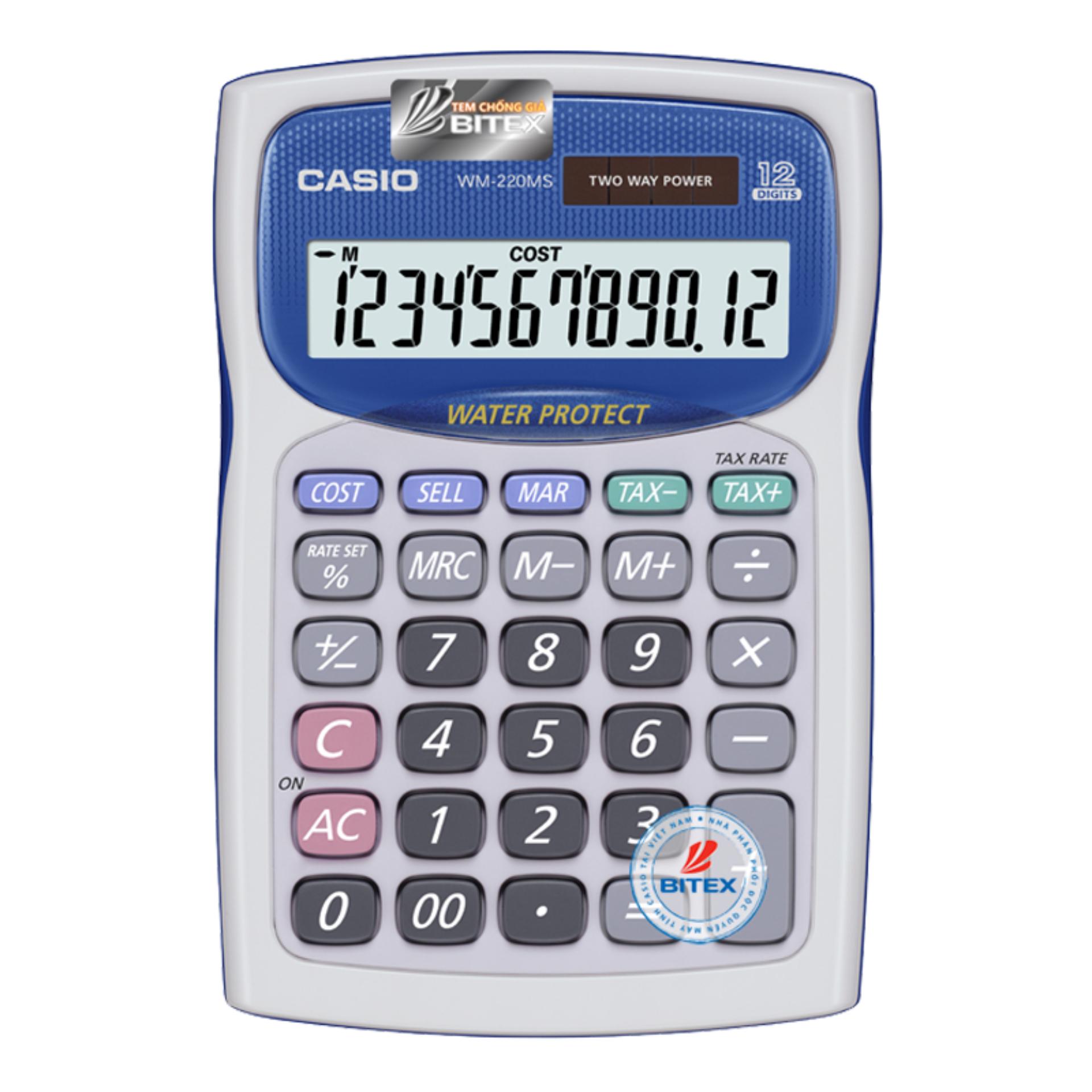 MÁY TÍNH CASIO WM-220MS