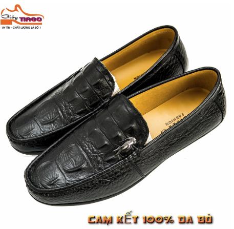 GIÀY MỌI NAM DA BÒ THẬT CAO CẤP